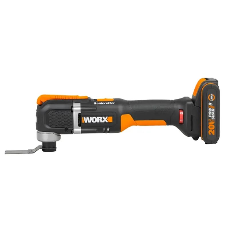 Реноватор WORX WX696 20V аккумуляторный, с АКБ на 2 А*ч и ЗУ в кейсе